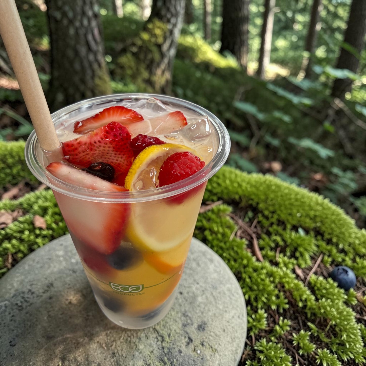 Fruit Water 32 oz 7$